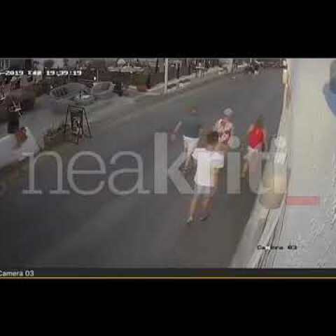 Σοκαριστική παράσυρση στην Σταλίδα