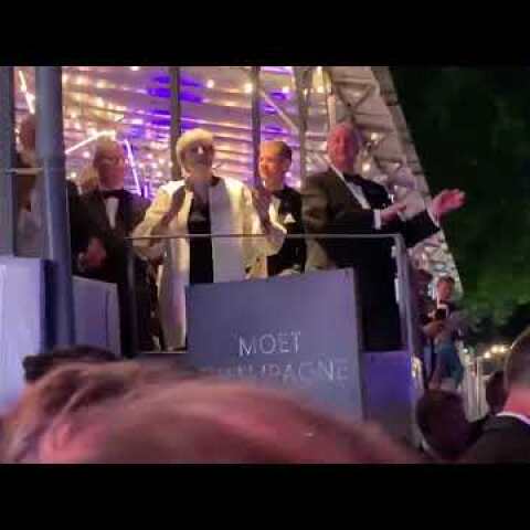 Theresa May dancing AGAIN to Dancing Queen