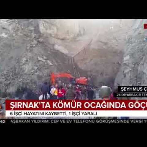 Şırnak'ta kömür ocağında göçük