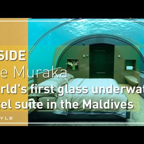 INSIDE:  The Muraka, the World's first glass underwater hotel suite at Conrad Maldives