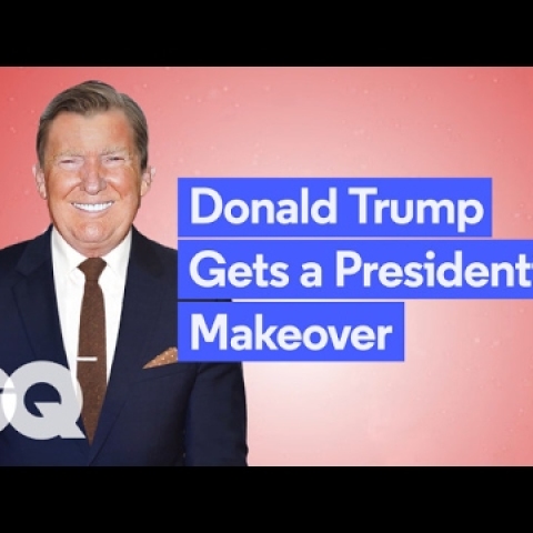 Donald Trump Gets a GQ Makeover