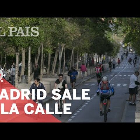 #CORONAVIRUS | Comienza la DESESCALADA: MADRID sale a la CALLE