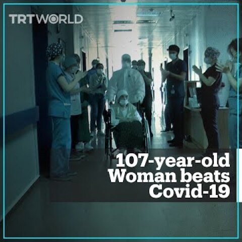 107-year-old Woman beats Covid 19