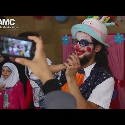 Clown of Aleppo 'killed in Syrian or Russian air strike'