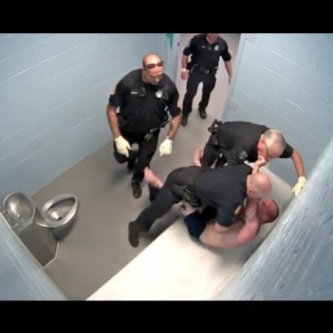 Footage of incident between Agawam police and suspect that led to 3 cops getting fired