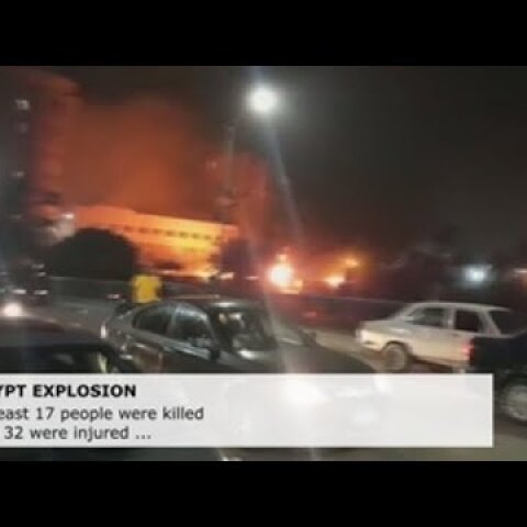 At least 17 dead in Cairo hospital blast