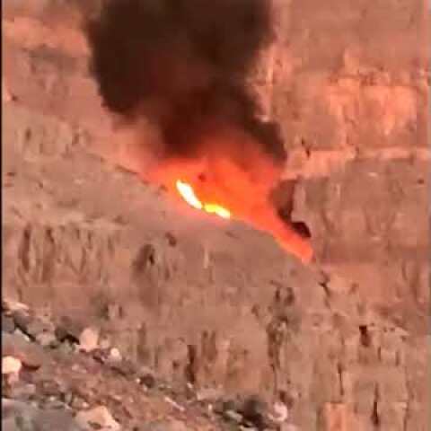 AW-139 Helicopter crash after hitting longest zipline in United Arab Emirates