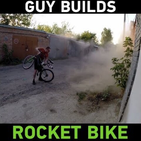 Russian engineering: Jet engine & bike combine for epic turbo-charged ride