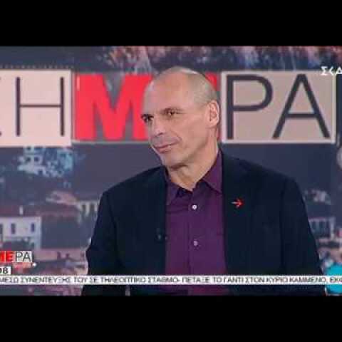 Ο Γιάνης Βαρουφάκης για τα καρφιά Τσίπρα, τη Συμφωνία των Πρεσπών και τον Καμμένο (10/1/19)