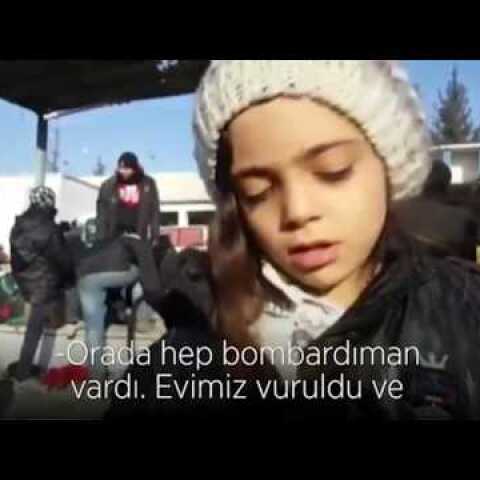 Evacuated Aleppo girl thanks supporters