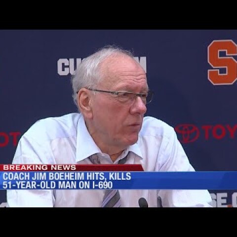 Pedestrian hit, killed by SU coach Jim Boeheim