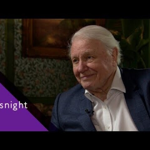 David Attenborough on the future of the planet - BBC Newsnight