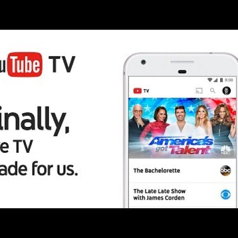 Introducing YouTube TV