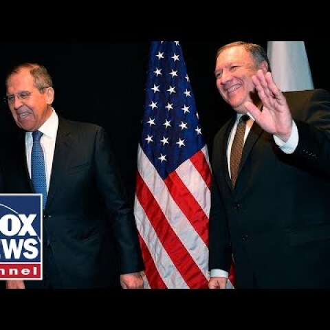 Pompeo holds press conference with Russian Foreign Minister Lavrov