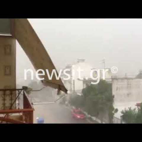 Καταιγίδα στην Αττική