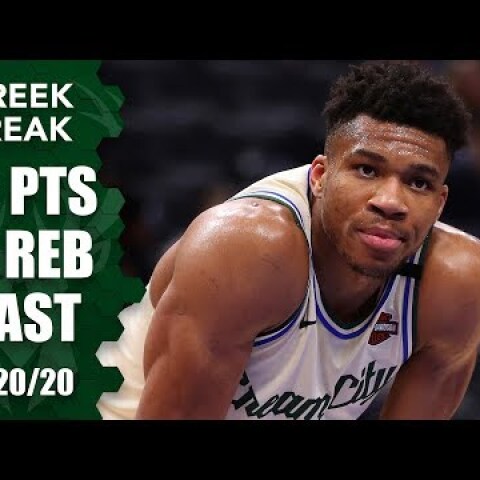 Giannis Antetokounmpo scores 33-point double-double in Bucks vs. Pistons | 2019-20 NBA Highlights
