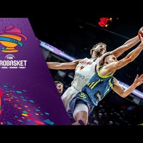 Spain v Slovenia - Highlights - Semi-Final - FIBA EuroBasket 2017