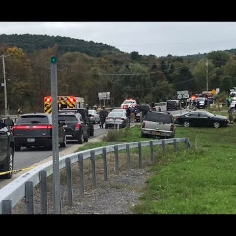 Multiple fatalities in crash involving 2 vehicles in New York