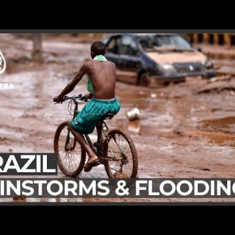Brazil: Dozens killed as heavy rains cause floods, landslides