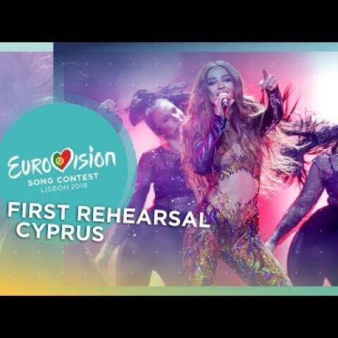 Eleni Foureira - Fuego - First Rehearsal - Cyprus - Eurovision 2018