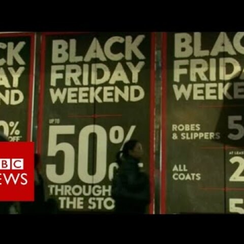 How Black Friday came to the UK - BBC News
