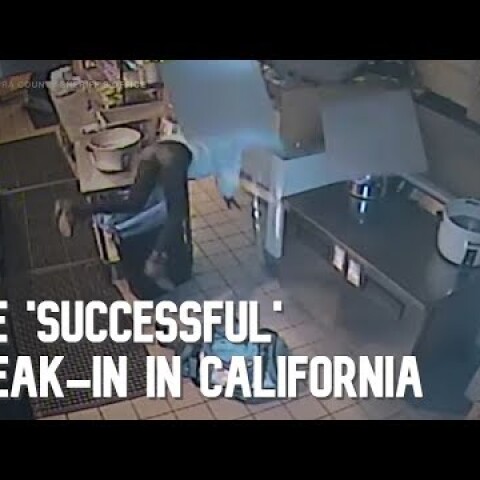One 'successful' break-in in California