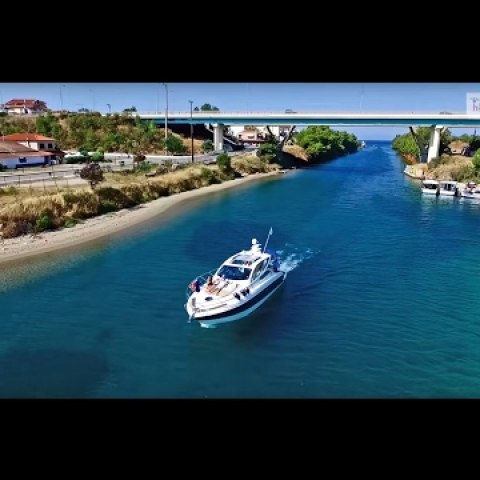 Η Διώρυγα της χλιδής Κασσάνδρα Χαλκιδικής | Canal of Glamour Chalkidiki Greece Drone