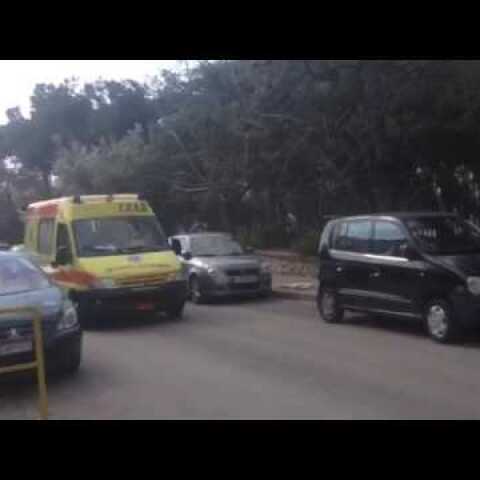 Μεταφορά του 6χρονου στο παίδων από το ΚΑΤ