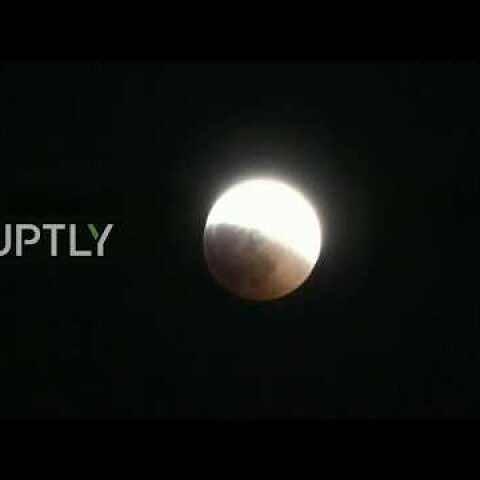 LIVE: Blood Moon burns bright all around the globe ahead of total eclipse