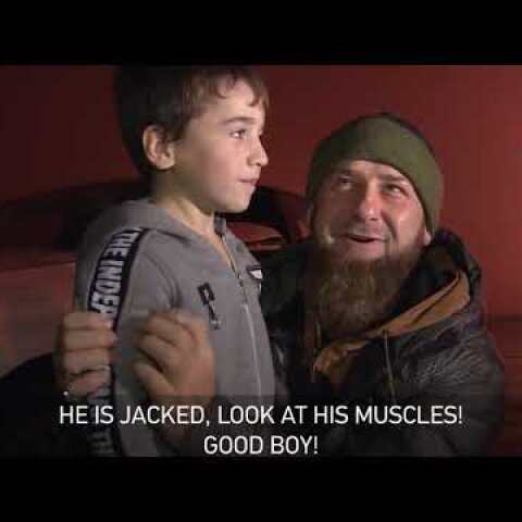 Kadyrov presents Mercedes to 5yo 'Chechen Schwarzenegger' reportedly doing 4k+ push-ups