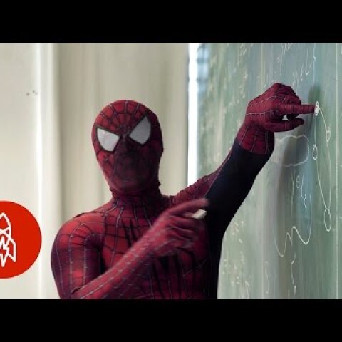 Hanging With the Spider-Man of the Science Department