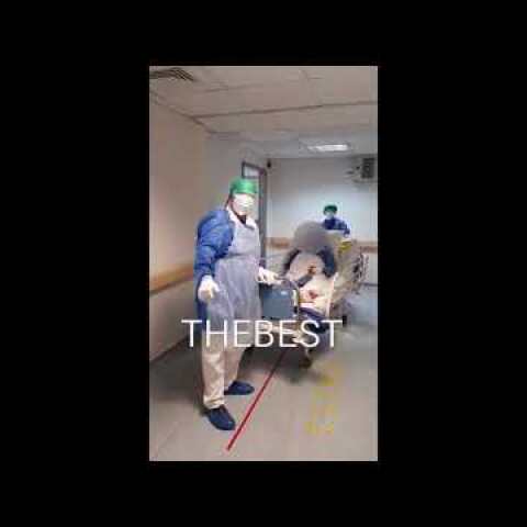 Ασθενής με κορωνοϊό μεταφέρεται σε κλίμα συγκίνησης, εκτός ΜΕΘ