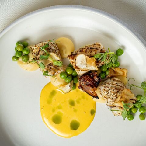 Μυλοκόπι με ριζότο γεμιστά στο Εν Πλω