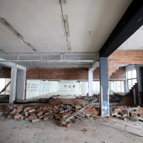 ΑΠΘ: Καταστροφές στον χώρο που κατασκευάζεται η βιβλιοθήκη του Τμήματος Βιολογίας