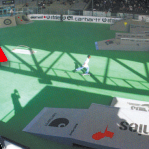 Skatepark στη Βασιλεία της Ελβετίας όπου έγινε το European Skateboard Championships '05