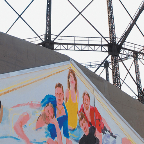 Εγκατάσταση των hobbypop Museum στην Μπιενάλε της Αθήνας. Φωτό: Charlie Makos.