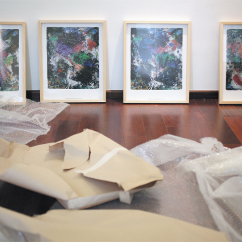 “On the Way to the Masterpiece”, Άρις Γεωργίου, Kalos & Klio showroom.