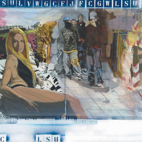 Μίλτος Μιχαηλίδης, «Η φωτογραφία», 2010, μεικτή τεχνική, Μέδουσα Αίθουσα Τέχνης