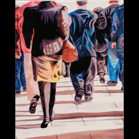 People walks everyday