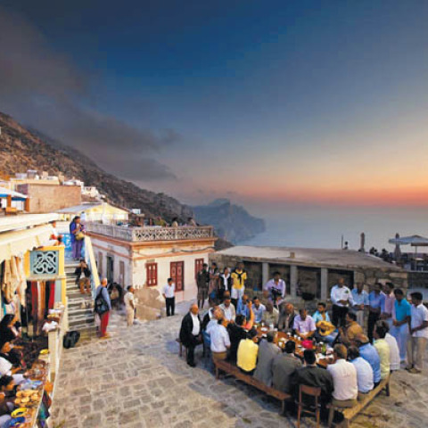 Πανηγύρι στην Όλυμπο Καρπάθου