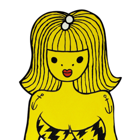 Μία από τις ηρωίδες του Αθηναίου b. που ανηφόρισε στην Τσιμισκή και θα την τρακάρεις στο Kalos & Klio showroom έως 19 Οκτωβρίου