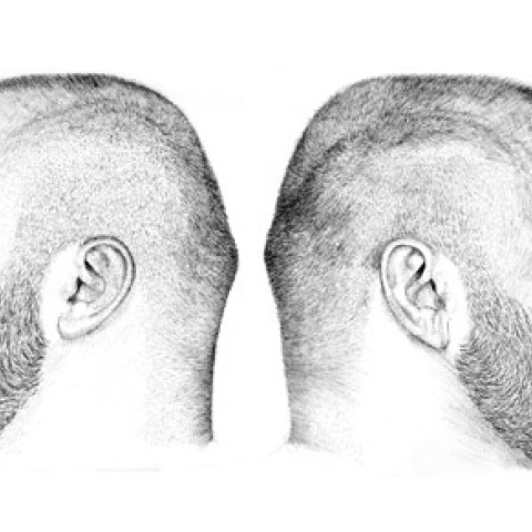 Έργα του José Manuel Hortelano-Pi από την έκθεση στο μπιλιαρδάδικο της Μαυρομιχάλη