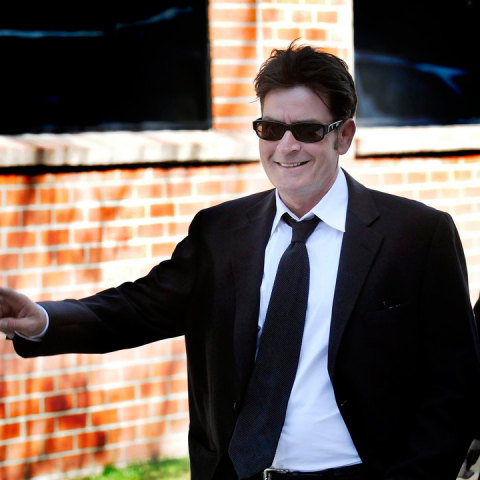 Τσάρλι Σιν, σεξουαλική κακοποίηση