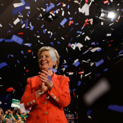 Τα κομφετί της Χίλαρι Κλίντον που δεν έπεσαν ποτέ