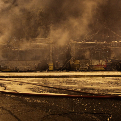 ΜΟΛΟΤΟΦ ΣΕ ΤΡΟΛΕΙ ΣΤΗ ΠΑΤΗΣΙΩΝ