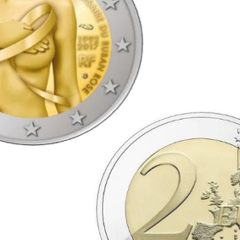 Συλλεκτικό κέρμα 2 ευρώ στη μάχη κατά του καρκίνου του μαστού