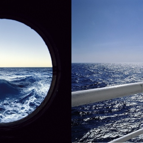 Ο φωτογράφος Στράτος Καλαφάτης και η θάλασσα