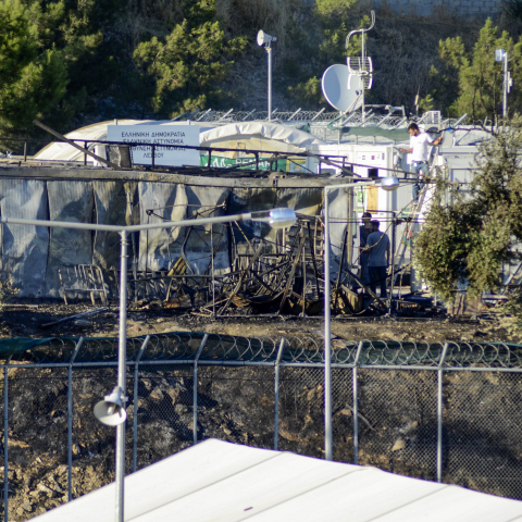 Γενική απεργία στη Μυτιλήνη για το μεταναστευτικό