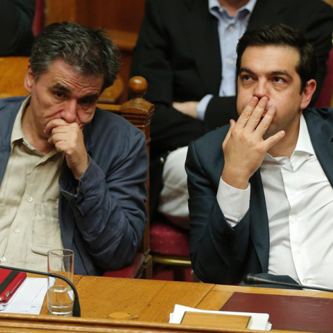 Τσίπρας, Τσακαλώτος