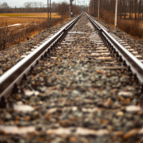 ράγες, τραίνο